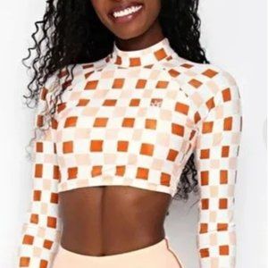 Rip Curl Cropped Rashguard (Top only)